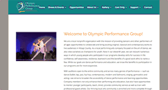 Desktop Screenshot of olympicperformancegroup.org